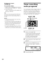 Предварительный просмотр 60 страницы Sony DHC-MD515 - Mini Hi Fi Component System Operating Instructions Manual