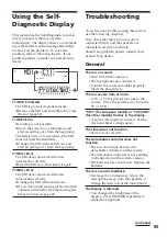 Preview for 65 page of Sony DHC-MD515 - Mini Hi Fi Component System Operating Instructions Manual