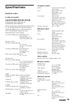 Preview for 69 page of Sony DHC-MD515 - Mini Hi Fi Component System Operating Instructions Manual