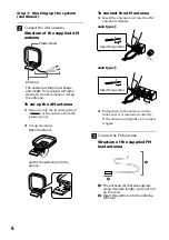Preview for 6 page of Sony DHC-MD555 - Mini Hi Fi Component System Operating Instructions Manual