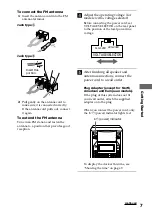 Preview for 7 page of Sony DHC-MD555 - Mini Hi Fi Component System Operating Instructions Manual