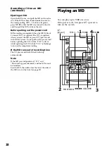 Preview for 18 page of Sony DHC-MD555 - Mini Hi Fi Component System Operating Instructions Manual