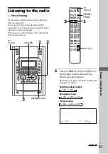 Предварительный просмотр 21 страницы Sony DHC-MD555 - Mini Hi Fi Component System Operating Instructions Manual