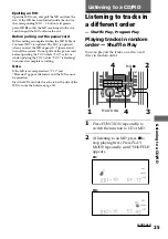 Предварительный просмотр 25 страницы Sony DHC-MD555 - Mini Hi Fi Component System Operating Instructions Manual