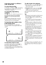 Preview for 28 page of Sony DHC-MD555 - Mini Hi Fi Component System Operating Instructions Manual