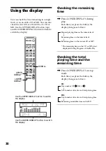 Preview for 30 page of Sony DHC-MD555 - Mini Hi Fi Component System Operating Instructions Manual