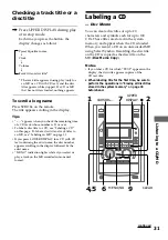 Предварительный просмотр 31 страницы Sony DHC-MD555 - Mini Hi Fi Component System Operating Instructions Manual