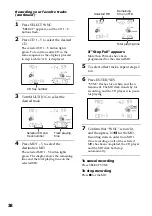 Preview for 38 page of Sony DHC-MD555 - Mini Hi Fi Component System Operating Instructions Manual