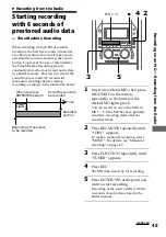 Preview for 45 page of Sony DHC-MD555 - Mini Hi Fi Component System Operating Instructions Manual