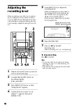 Preview for 48 page of Sony DHC-MD555 - Mini Hi Fi Component System Operating Instructions Manual