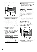 Preview for 54 page of Sony DHC-MD555 - Mini Hi Fi Component System Operating Instructions Manual