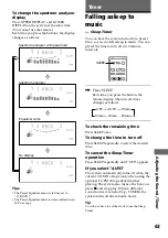 Предварительный просмотр 63 страницы Sony DHC-MD555 - Mini Hi Fi Component System Operating Instructions Manual