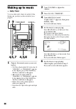 Предварительный просмотр 64 страницы Sony DHC-MD555 - Mini Hi Fi Component System Operating Instructions Manual