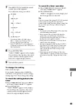 Предварительный просмотр 65 страницы Sony DHC-MD555 - Mini Hi Fi Component System Operating Instructions Manual