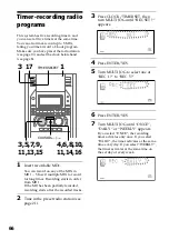 Предварительный просмотр 66 страницы Sony DHC-MD555 - Mini Hi Fi Component System Operating Instructions Manual