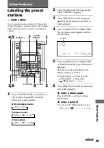 Preview for 69 page of Sony DHC-MD555 - Mini Hi Fi Component System Operating Instructions Manual