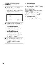 Предварительный просмотр 70 страницы Sony DHC-MD555 - Mini Hi Fi Component System Operating Instructions Manual