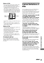 Preview for 83 page of Sony DHC-MD555 - Mini Hi Fi Component System Operating Instructions Manual