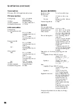 Preview for 98 page of Sony DHC-MD555 - Mini Hi Fi Component System Operating Instructions Manual