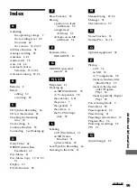 Предварительный просмотр 99 страницы Sony DHC-MD555 - Mini Hi Fi Component System Operating Instructions Manual