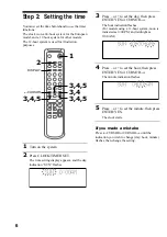 Предварительный просмотр 6 страницы Sony DHC-MD595 - Mini Hi Fi Component System Operating Instructions Manual