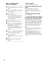 Preview for 8 page of Sony DHC-MD595 - Mini Hi Fi Component System Operating Instructions Manual