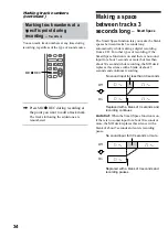 Предварительный просмотр 34 страницы Sony DHC-MD595 - Mini Hi Fi Component System Operating Instructions Manual