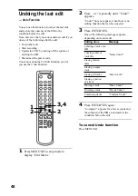 Предварительный просмотр 48 страницы Sony DHC-MD595 - Mini Hi Fi Component System Operating Instructions Manual