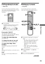 Preview for 55 page of Sony DHC-MD595 - Mini Hi Fi Component System Operating Instructions Manual