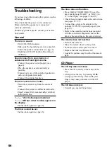 Preview for 64 page of Sony DHC-MD595 - Mini Hi Fi Component System Operating Instructions Manual