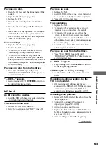 Preview for 65 page of Sony DHC-MD595 - Mini Hi Fi Component System Operating Instructions Manual