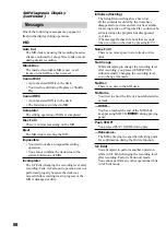 Preview for 68 page of Sony DHC-MD595 - Mini Hi Fi Component System Operating Instructions Manual