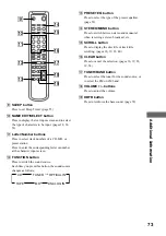 Предварительный просмотр 73 страницы Sony DHC-MD595 - Mini Hi Fi Component System Operating Instructions Manual