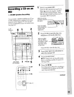 Preview for 13 page of Sony DHC-MDX10 Operating Instructions  (primary manual) Operating Instructions Manual