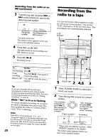 Предварительный просмотр 20 страницы Sony DHC-MDX10 Operating Instructions  (primary manual) Operating Instructions Manual