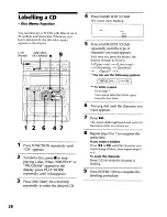 Preview for 28 page of Sony DHC-MDX10 Operating Instructions  (primary manual) Operating Instructions Manual