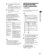 Предварительный просмотр 33 страницы Sony DHC-MDX10 Operating Instructions  (primary manual) Operating Instructions Manual