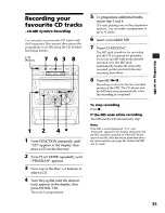 Предварительный просмотр 35 страницы Sony DHC-MDX10 Operating Instructions  (primary manual) Operating Instructions Manual