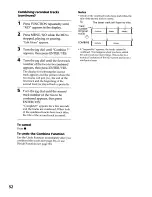 Preview for 52 page of Sony DHC-MDX10 Operating Instructions  (primary manual) Operating Instructions Manual