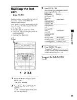 Preview for 53 page of Sony DHC-MDX10 Operating Instructions  (primary manual) Operating Instructions Manual