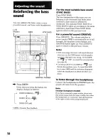 Предварительный просмотр 58 страницы Sony DHC-MDX10 Operating Instructions  (primary manual) Operating Instructions Manual