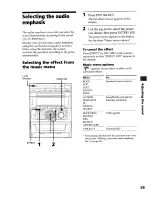 Предварительный просмотр 59 страницы Sony DHC-MDX10 Operating Instructions  (primary manual) Operating Instructions Manual