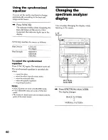 Предварительный просмотр 60 страницы Sony DHC-MDX10 Operating Instructions  (primary manual) Operating Instructions Manual