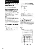 Предварительный просмотр 64 страницы Sony DHC-MDX10 Operating Instructions  (primary manual) Operating Instructions Manual