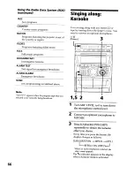 Предварительный просмотр 66 страницы Sony DHC-MDX10 Operating Instructions  (primary manual) Operating Instructions Manual