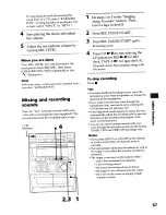 Preview for 67 page of Sony DHC-MDX10 Operating Instructions  (primary manual) Operating Instructions Manual