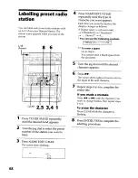 Предварительный просмотр 68 страницы Sony DHC-MDX10 Operating Instructions  (primary manual) Operating Instructions Manual