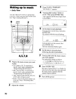 Preview for 70 page of Sony DHC-MDX10 Operating Instructions  (primary manual) Operating Instructions Manual