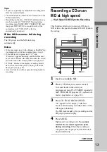 Предварительный просмотр 13 страницы Sony DHC-NX5MD Operating Instructions Manual