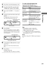 Предварительный просмотр 21 страницы Sony DHC-NX5MD Operating Instructions Manual